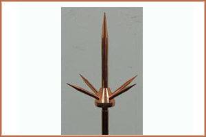 MS Copper Bonded Conventional Type Lightning Arrester Manufacturer