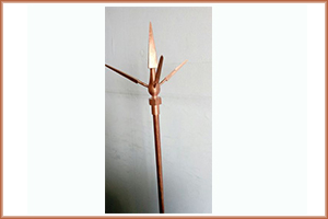 MS Copper Bonded Conventional Type Lightning Arrester Manufacturer