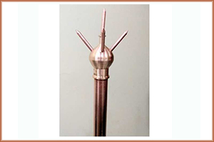 MS Copper Bonded Conventional Type Lightning Arrester Manufacturer